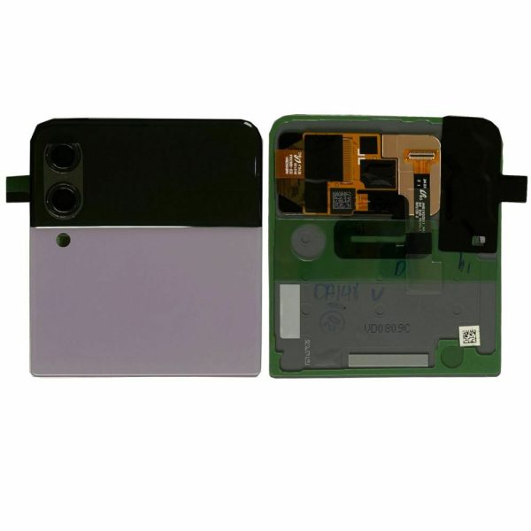 تاچ ال سی دی سامسونگ F711 سرویس پک بنفش -LCD F711-(Z FLIP 3) OUTER SMALL SERVICE PACK LAVANDER