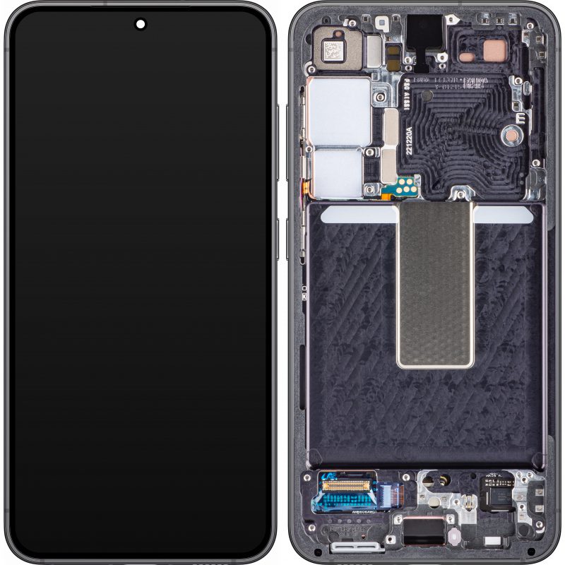 تاچ ال سی دی سامسونگ S23 سرویس پک با فریم مشکی -LCD S23 -( S911 ) SERVICE PACK WITH PACK BLACK
