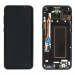 تاچ ال سی دی سامسونگ S8 PLUS سرویس پک با فریم مشکی -LCD S8 PLUS -( G955) SERVICE PACK WITH PACK BLACK