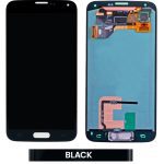 تاچ ال سی دی سامسونگ S5 چنج گلس مشکی -LCD S5-(G900F ) CHANGE GLASS BLACK